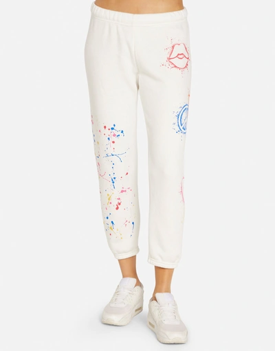 Lauren Moshi Alana Splatter Elements In Milk