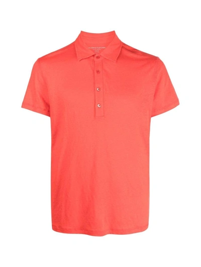 Majestic S/s Polo In Red