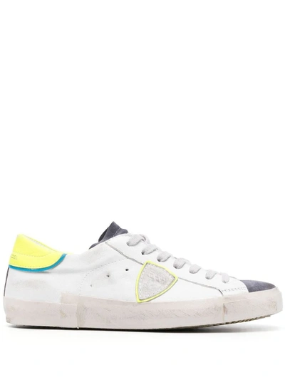 Philippe Model Prsx Low Man Sneakers In White