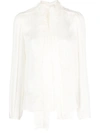 Twinset Twin-set Shirts White In White