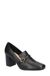 BELLA VITA BELLA VITA ASHTON BLOCK HEEL BUCKLE STRAP PUMP