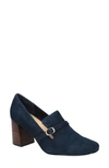 BELLA VITA BELLA VITA ASHTON BLOCK HEEL BUCKLE STRAP PUMP