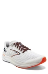 Brooks Hyperion Running Shoe In Oyster Mushroom/ Black Iris