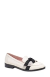 Kate Spade Leandra Loafer In Cream/ Black