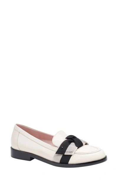 Kate Spade Leandra Loafer In Cream/ Black Multi