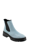 Bueno Darla Lug Chelsea Boot In Sky Nubuck