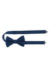 Trafalgar Sutton Pre Tied Bow Tie In Navy