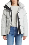 Canada Goose Junction Parka In Silverbirch_bouleau_argente