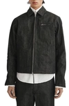 Rag & Bone Alex Zip Raw Denim Jacket In Raw