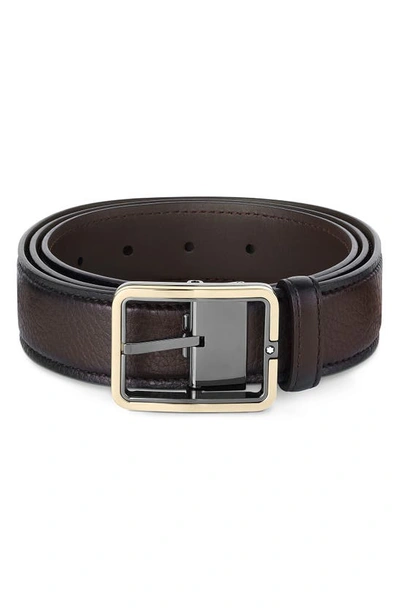 MONTBLANC LEATHER BELT