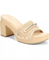 Franco Sarto Capri  Womens Dressy Slip On Block Heels In Multi