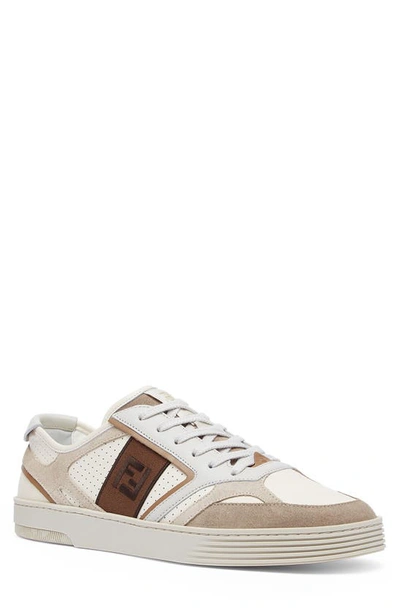 Fendi Step Trainers In Neutrals