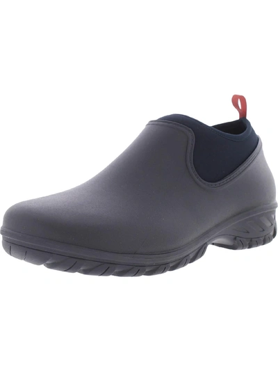 Easy Spirit Cloudy Womens Faux Leather Slip On Clogs In Grey