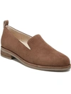 Dr. Scholl's Shoes Avenue Lux Womens Suede Slip On Loafers In Brown