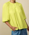 CURRENT AIR MAMA MIA TOP IN LIME