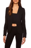 SUSANA MONACO OPEN FRONT STRETCH BLAZER