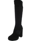 STEVE MADDEN MARCELLO WOMENS SUEDE MID-CALF BOOTS
