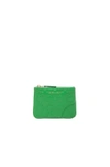 COMME DES GARÇONS CLOVER EMBOSSED SMALL POUCH,CMEX-UY24