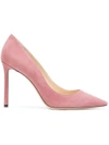 JIMMY CHOO Romy 100 pumps,ROMY100SUE12137118