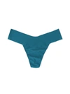 Hanky Panky Breathesoft® Natural Rise Thong In Multicolor
