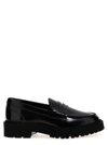 Hogan H543 Moccasins In Brushed Leather