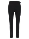 Moncler Grenoble Black Leggings With Zipped Pocket In Stretch Polyamide Woman