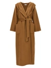 P.A.R.O.S.H LONG BELTED COAT COATS, TRENCH COATS BEIGE