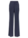 KITON SILK CASHMERE PANTS BLUE