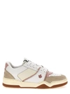 Dsquared2 Textured Leather And Polyamide Sneakers