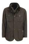 Barbour Ogston Wax Jacket In Olive