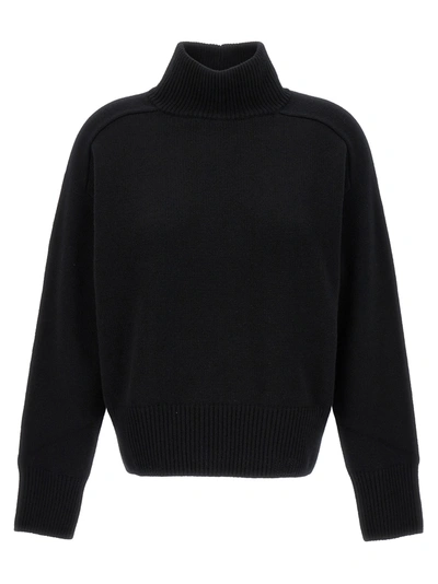 Canada Goose Baysville Turtleneck Wool Jumper In Black