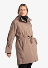 Lole Piper Oversized Rain Jacket In Fossil