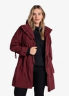 Lole Piper Oversized Rain Jacket In Port