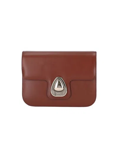 Apc Small Shoulder Bag In Brown