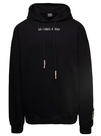 M44 Label Group Patch Basic Hoodie In Black