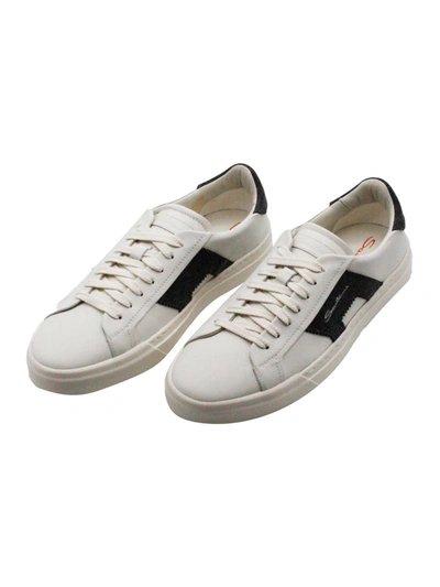 Santoni Sneakers In White