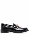 TOD'S TOD'S 59C MAX LOAFERS WITH CHAIN SHOES