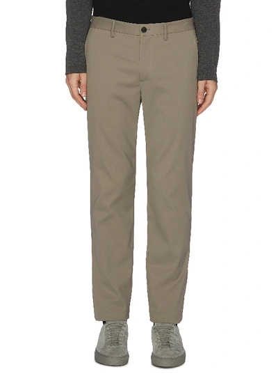 Theory 'zaine' Schoeller® 3xdry® Tech Fabric Trousers In Neutral