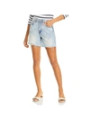 Pistola Devin Womens Denim High Rise Cutoff Shorts In Blue