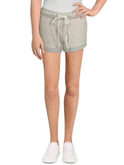 Alternative Apparel Womens Knit Soft Casual Shorts In Grey