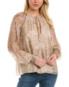 RAMY BROOK RYE SILK-BLEND TOP