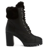Giuseppe Zanotti Moyra Leather Ankle Boots In Black