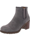 JACK ROGERS WOMENS SUEDE STRETCH CHELSEA BOOTS