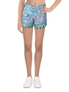 ENGLISH FACTORY WOMENS EMBROIDERED FLORAL CASUAL SHORTS
