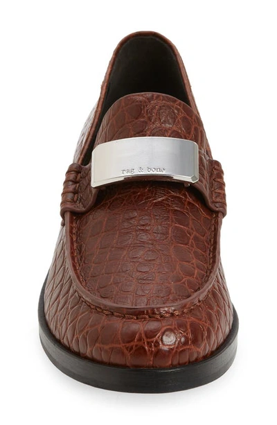 Rag & Bone Canter Loafer In Brown