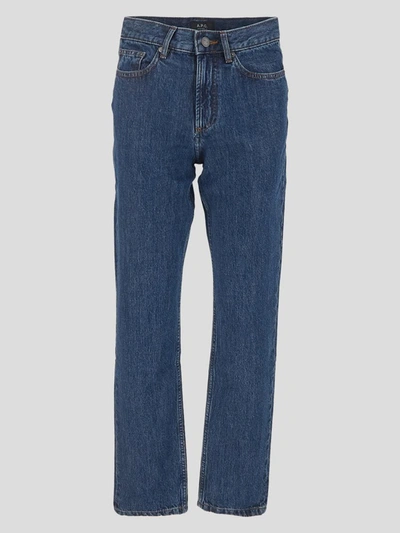 APC A.P.C. WASHED INDIGO JEANS