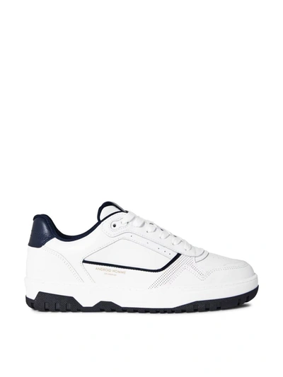 Android Homme Forum Court Sneakers In White