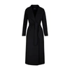 's Max Mara Elisa Wool Belted Long Coat In Black