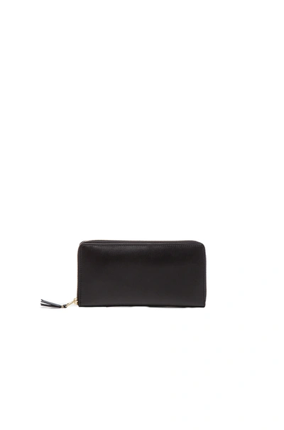 Comme Des Garçons Classic Long Wallet In Black