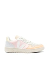 Veja V10 Leather Sneakers In Multicolour